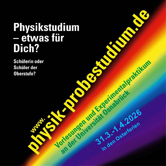 Physik-Probestudium 2026